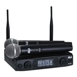 Wöller W-920EE Çift Kanallı Kablosuz El Mikrofon Sistemi - 1