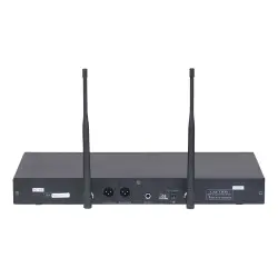 Wöller W-930EY Çift Kanallı Kablosuz El ve Yaka Mikrofon Sistemi - 3