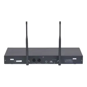 Wöller W-930EY Çift Kanallı Kablosuz El ve Yaka Mikrofon Sistemi - 3