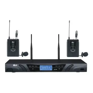 Wöller W-940YY Çift Kanallı Kablosuz Yaka Mikrofon Sistemi - 1