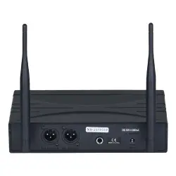 Wöller W-950YY Çift Kanallı Kablosuz Yaka Mikrofonu Seti (UHF Dijital Modülasyon) - 3