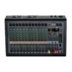 Wöller W12R1000 12 Kanallı Power Mikser (Bluetooth ve USB Destekli) - Wöller