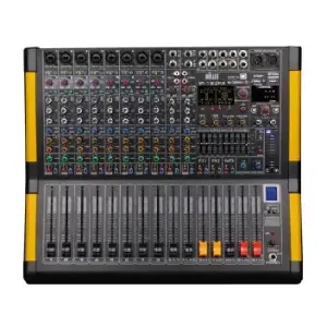 Wöller W12R2000 12 Kanal 2x1000W Power Mikser - 1