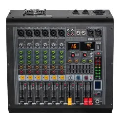 Wöller W6R700 6 Kanal 2x350W Power Mikser - Wöller