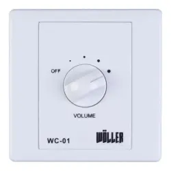 Wöller WC-01 Sıva Altı Duvar Tipi Ses Kontrol Ünitesi - 1