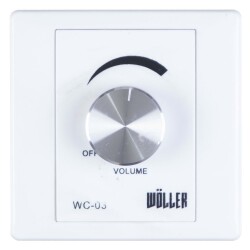 Wöller WC-03 Sıva Altı Duvar Tipi Ses Kontrol Ünitesi - Wöller