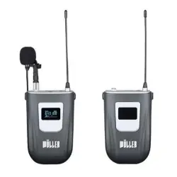 Wöller WCM-01 UHF Şarj Edilebilir Kamera Mikrofonu Seti - Wöller