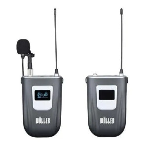 Wöller WCM-01 UHF Şarj Edilebilir Kamera Mikrofonu Seti - Wöller