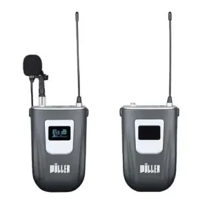 Wöller WCM-01 UHF Şarj Edilebilir Kamera Mikrofonu Seti - 1