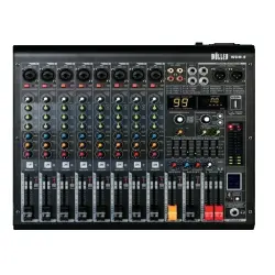 Wöller WDM-8 8 Kanallı Bluetooth ve USB Destekli Deck Mikser - Wöller