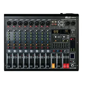 Wöller WDM-8 8 Kanallı Bluetooth ve USB Destekli Deck Mikser - 1