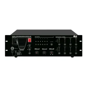 Wöller WPER-6250 6 Bölgeli EN54 Acil Anons Merkezi Ünite (250W) - 1