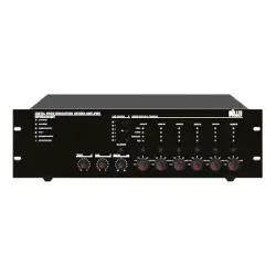 Wöller WPER-6250RT 6 Bölgeli EN54 Acil Anons Merkezi Ünite Router (250W) - Wöller