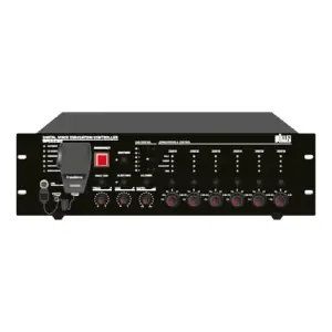 Wöller WPER-6500 6 Bölgeli EN54 Acil Anons Merkezi Ünite (500W) - 1