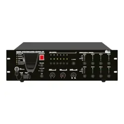 Wöller WPER-8250 8 Bölgeli EN54 Acil Anons Merkezi Ünite (250W) - Wöller