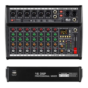 Wöller WRD-800 8 Kanallı Bluetooth ve USB Destekli Deck Mikser - Wöller