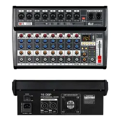 Wöller WRP-8400 8 Kanal 2x200W Power Mikser - Wöller