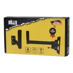 Wöller WS-15 15 inç Uyumlu Siyah Metal Duvar Hoparlör Sehpası - 3