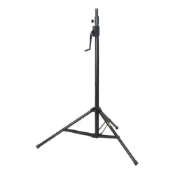 Wöller WS-18 Kaldıraçlı Dişli Sistemli Siyah Kabin Hoparlör Standı - 1