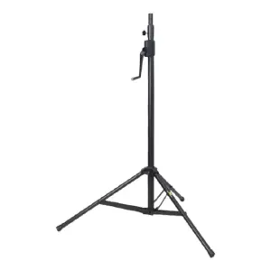 Wöller WS-18 Kaldıraçlı Dişli Sistemli Siyah Kabin Hoparlör Standı - 1