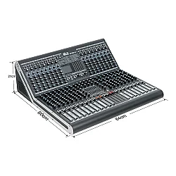 Wöller WURZ-16 16 Kanal Deck Mikser (Bluetooth & USB, 99 DSP Efekt) - 2