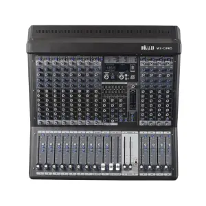 Wöller WX-12PRO 12 Kanallı Bluetooth ve USB Destekli Deck Mikser - 1