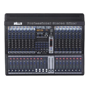 Wöller WX-16PRO 16 Kanallı Bluetooth ve USB Destekli Deck Mikser - Wöller