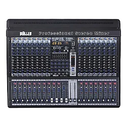 Wöller WX-16PRO 16 Kanallı Bluetooth ve USB Destekli Deck Mikser - 2