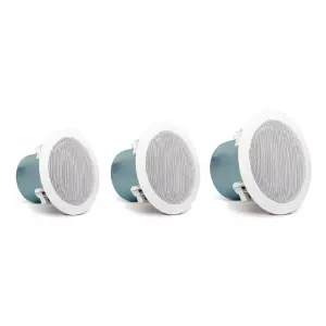 Work Pro IC 611 T 6.5″ İki Yollu Tavan Hoparlörü (30W/8 Ohm – 100V Hat Uyumlu) - 5