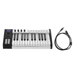 Worlde Blue Whale 25 Tuş Midi Klavye - 3