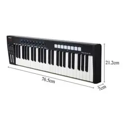 Worlde Blue Whale 49 Tuş Midi Klavye - 4