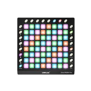 Worlde Orca PAD64-A Pro Midi Kontrolcüsü (Dahili Ses Bankası) - 1