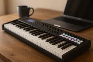 Worlde P-49 Pro 49 Tuş Midi Klavye - 4