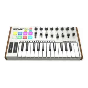 Worlde Tuna Mini 25 Tuş Midi Klavye - 2