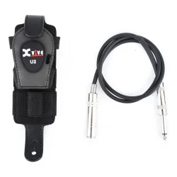 Xvive Audio H1 U2T Verici Tutucu (Gitar Kayışı Montajlı Deri Kılıf) - 1