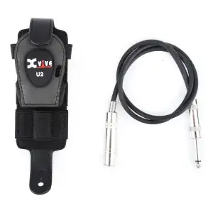 Xvive Audio H1 U2T Verici Tutucu (Gitar Kayışı Montajlı Deri Kılıf) - 1