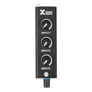 Xvive PX-A 3 Kanallı Kişisel Kulak İçi Monitör Mikseri ve Kulaklık Amfisi - 1