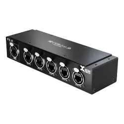 Xvive PX-H Beş Adet PX-A İçin Hub Breakout Box (Kişisel Kulak İçi Monitör Sistemi Dağıtıcı Ünitesi) - 1