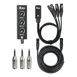 Xvive XV-PX 3 Kanallı Personal Monitör Mikseri - 1