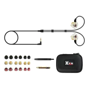 Xvive XV-T9 Çift Balanslı Sürücülü In-Ear Monitör Kulaklık (Siyah) - 2