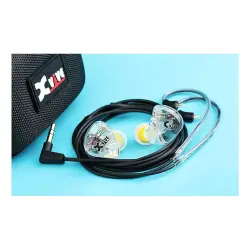 Xvive XV-T9 Çift Balanslı Sürücülü In-Ear Monitör Kulaklık (Siyah) - 5