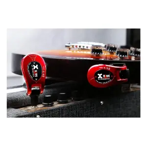 Xvive XV-U2 2.4GHz Kablosuz Gitar Bağlantı Sistemi (Kırmızı) - 5