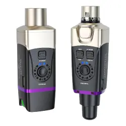 Xvive XV-U35C 5.8GHz Kondansatör Mikrofonlar için Kablosuz Bağlantı Sistemi (Verici + Alıcı Seti) - 1