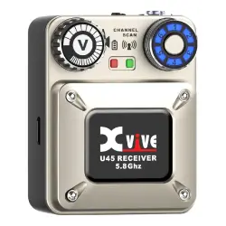 Xvive XV-U45R Kablosuz In-Ear Monitor Sistemi İçin Alıcı (Receiver) - Xvive