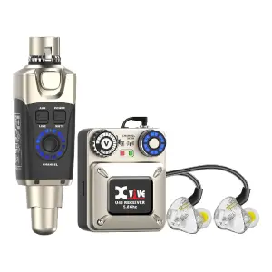 Xvive XV-U45T9 – 5.8 GHz Kablosuz Kulak İçi Monitör Sistemi (1 Verici + 1 Alıcı + T9 Kulaklık) - 1