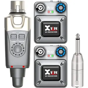 Xvive XV-U4R2 1 Verici + 2 Alıcılı Kablosuz In-ear Monitör Sistemi - 1