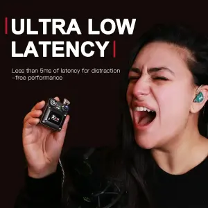 Xvive XV-U4R4 1 Verici + 4 Alıcılı Kablosuz In-ear Monitör Sistemi - 5