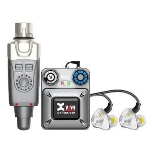Xvive XV-U4T9 U4 Kablosuz In-Ear Monitör Sistemi + T9 Monitör Kulaklık Seti - 1