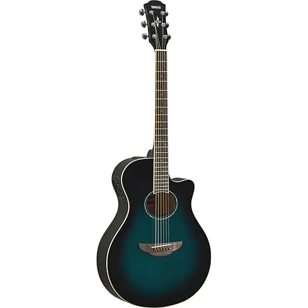 Yamaha APX600 Acoustic-Electric Guitar Oriental Blue Burst - 1