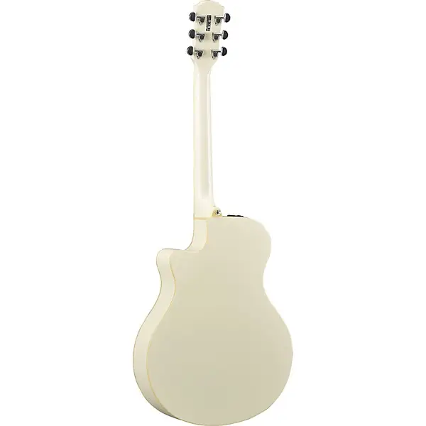 Yamaha APX600 Elektro Akustik Gitar (Vintage White) - 2